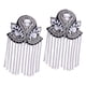 thumbnail image 2 of Charretera Fringe Tassel Gifts 2Pcs Metal Luxury Para Cumplea?os Suéteres Friends Silver, 2 of 5