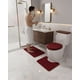 thumbnail image 5 of Juego de alfombras de baño 3 piezas suaves y absorbentes, 5 of 6