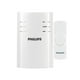 thumbnail image 1 of Kit de timbre inalámbrico Philips DES2180W/27, alcance 150 m, blanco, 1 of 3