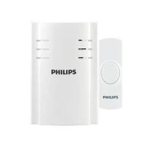 Kit De Timbre Inalámbrico Philips Des2120W/27 150 M Blanco