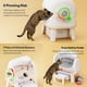 thumbnail image 2 of Caja de Arena para Gatos PetPivot Abierta con Autolimpieza y Seguridad, 2 of 7