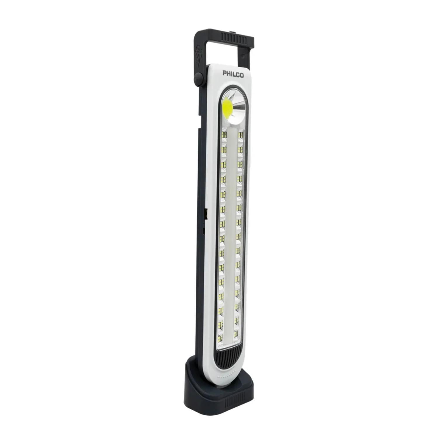 Philco - Lampara Led Solar 45led Usb Blanco Sl251