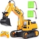 thumbnail image 1 of Excavadora de juguete con control remoto DOUBLE E con 2 baterías para niños de 3 a 14 años, 1 of 8