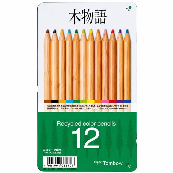 Set de Lápices Color Recycled Tombow (12 Colores)