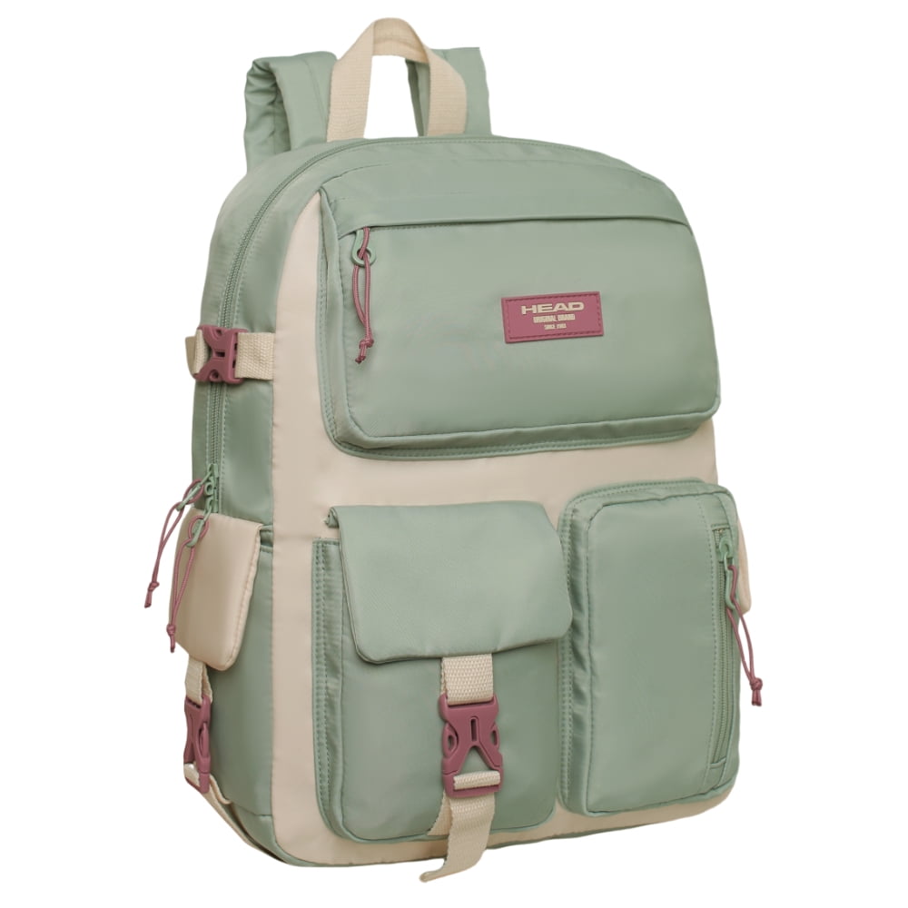 Mochila Mujer Kawaii Escalade Block Menta Morada Head