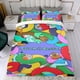 thumbnail image 4 of Tuca & Bertie Conjunto de sábanas temático, trío de piezas, cómodo y amigable con la piel, diseño único, regalo de decoración para el hogar para familiares, amigos y fans,173cm *218cm, 4 of 6