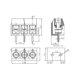 thumbnail image 3 of Pack 20 Terminales Borneras 2 Pines Pcb kf301 2p [ Max ], 3 of 3