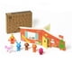 thumbnail image 1 of Paquete de figuras de juguete Sago Mini con 6 figuras y casita de juegos plegable, 1 of 9