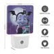 thumbnail image 2 of Vampirina Luz nocturna LED con sensor de anochecer a amanecer para dormitorio, baño, pasillo, escaleras - Lámpara LED nocturna de enchufe, 0.5W - 1 pieza, 2 of 6