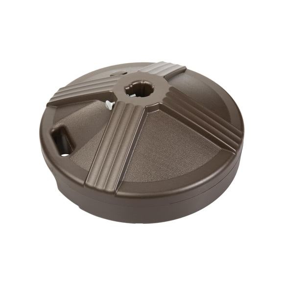 Base Para Sombrilla Resistente Rellenable Color Bronce