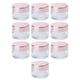 thumbnail image 2 of 10x Envases Cosméticos Vacíos Frasco De Crema De Vidrio Para Bálsamo Labial Loción De Sombra De Ojos 10g, 2 of 5