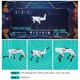 thumbnail image 3 of Robot Perro Dingdongwu STEM con más de 30 acciones y control por app, 3 of 7