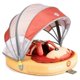 thumbnail image 1 of Flotador de Pecho para Bebé con Sombrilla y Reposacabezas No Inflable Mambobaby Amarillo, 1 of 6