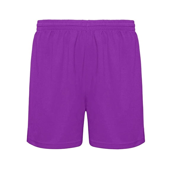 Short Deportivo Fútbol Sin Malla Liso Adulto Talla XXL Violeta