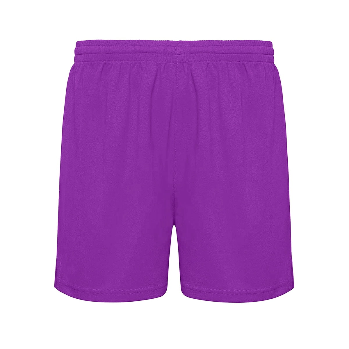Broskis - Short Deportivo Fútbol Sin Malla Liso Adulto Talla Xxl Violeta