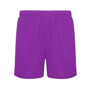 Broskis - Short Deportivo Fútbol Sin Malla Liso Adulto Talla Violeta Xl