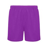 Broskis - Short Deportivo Fútbol Polyester Sin Malla Infantil Talla Morado 10