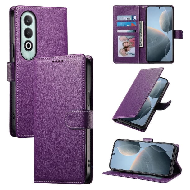 Funda para FOXDOCK OnePlus Nord CE 4 5G– Cuero Premium, 3 ranuras para tarjetas, Protección contra impactos