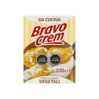 Crema Vegetal De Cocina 200 Ml Bravo Cream