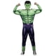 thumbnail image 3 of Disfraz de adulto Jazwares Marvel Hulk con mono acolchado y máscara talla M, 3 of 4