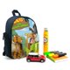 thumbnail image 3 of Mochila Escolar Desmarcar Leo Guardabosques de Vida Silvestre Azul, 3 of 6