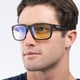 thumbnail image 4 of Gafas de lectura Gunnar Intercept Onyx Amber Lens +1.0, 4 of 8