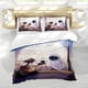 thumbnail image 5 of Wall E Conjunto de sábanas temático, trío de piezas, cómodo y amigable con la piel, diseño único, regalo de decoración para el hogar para familiares, amigos y fans,140cm *210cm, 5 of 6