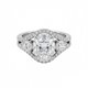 thumbnail image 1 of Anillos de Compromiso de Moissanita de 3 Quilates para Mujer Color D Claridad VVS1 Anillo de Promesa de Boda para Ella Anillo de Moissanita de Plata Esterlina 925 Joyería Elegante Talla 5-9, 1 of 9