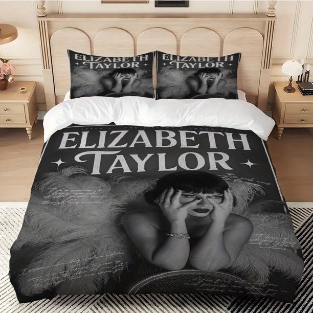 T-Swifties Vintage Art Poster Printed Bedding Set 1 Duvet Cover + 2 Pillowcases