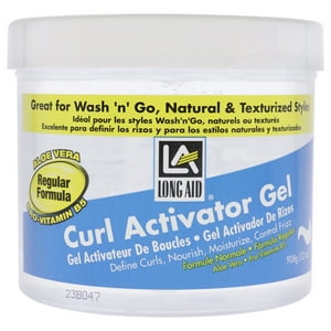 Gel Activador De Rizos De Ayuda Larga De Ampro Para Mujeres - Gel