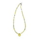 thumbnail image 1 of Collar De Cuentas Mixtas Lindo Dulce Para Bodas Aniversario Cuentas Gargantilla Collar Amarillo, 1 of 5