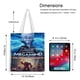 thumbnail image 5 of Megamind Rules! Bolso de tela con estampado de lienzo para mujer, bolsa de compras reutilizable y estética, con cremallera interior, regalo para mujer,40*45cm., 5 of 6