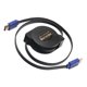 thumbnail image 1 of Cable Retráctil Portátil V1.4 Adaptador 1080P Cable 3D Cable 1m, 1 of 5