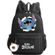 thumbnail image 3 of MINISO Disney Lilo Stitch Backpack for Girl Boy Student Pen Case Children Children's Gifts Kawaii Cartoon School Bag Mochila, 3 of 3
