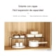 thumbnail image 3 of Repisa Extensible De Hierro Apilable Organizador Rack Cocina, 3 of 7