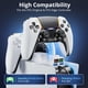 thumbnail image 3 of Ventilador Para PS5 Slim Digital/Discs Edition Con 3 Ventiladores/2 Puertos USB,Cargador Doble Para PS5 y Edge Controller,2 En1 PS5 Slim Cooler Accesorios Con Luz RGB-ABS, 3 of 7