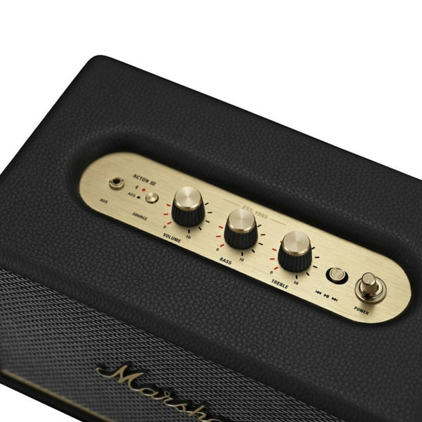 Parlante Bluetooth Acton Iii Marshall Negro | Lider