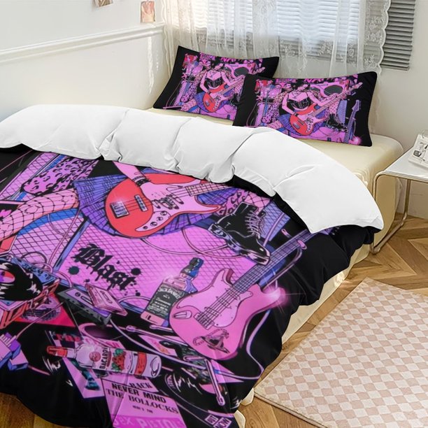 NANA Anime Home Bed 3-piece Set Classic Japanese Anime Polyester Wash Student Dormitory Set