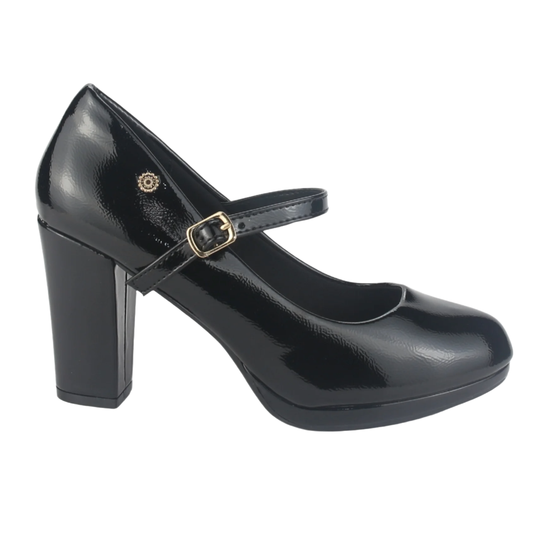 Zapatos Chalada Negro 51-Bruna-3 - Talla 37