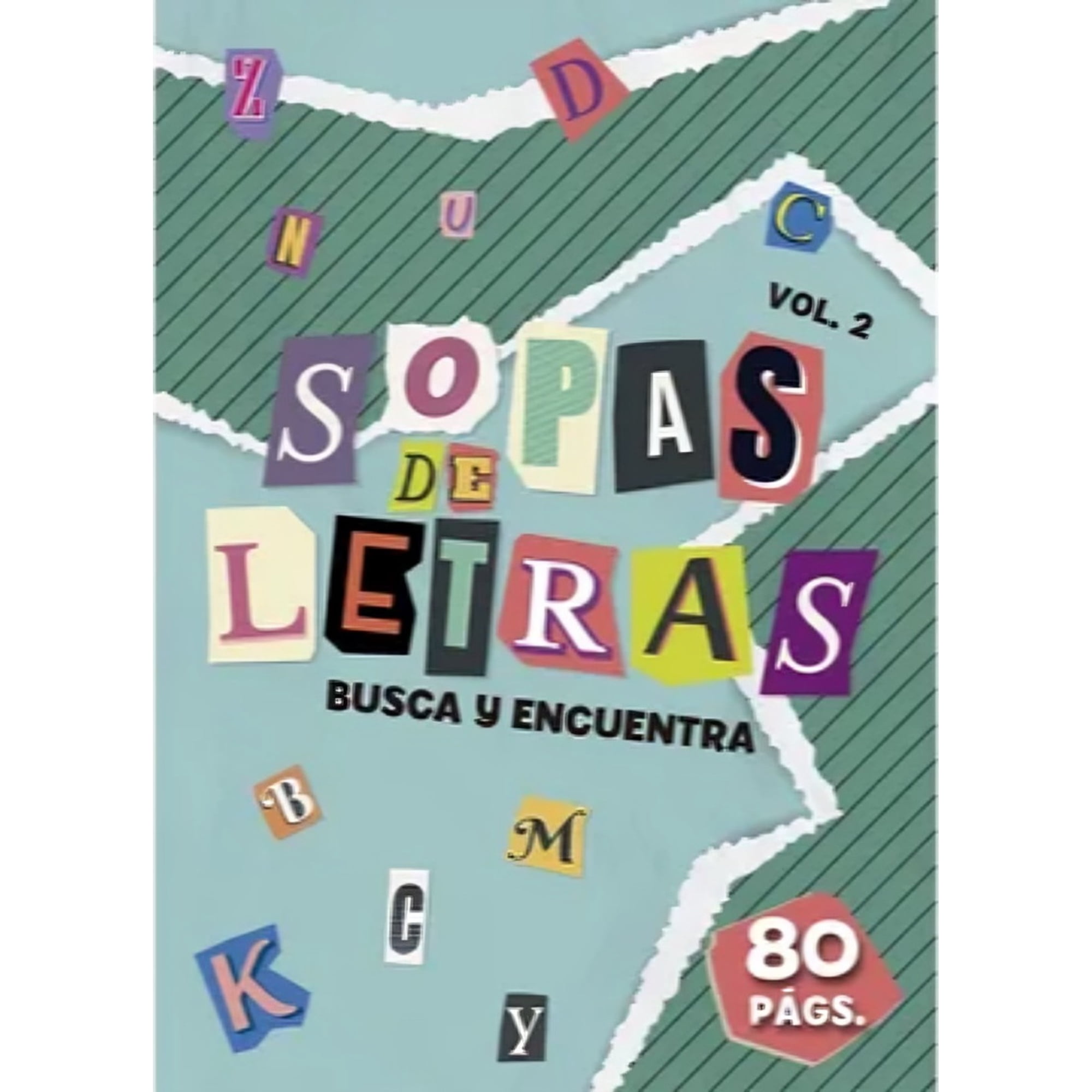Latinbook - Libro Busca Y Encuentra Sopa De Letras Vol 2 - Equipo Editorial