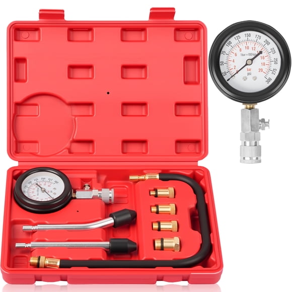 Kit de Probador de Compresión DAYUAN para Motor de Gasolina 8 piezas