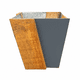 thumbnail image 1 of Macetero Ecológio Brote Gris, 1 of 2