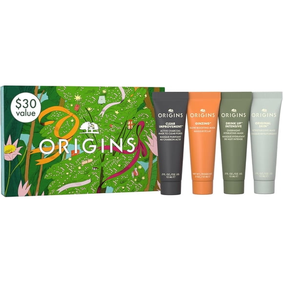 Set Cuidado Facial Origins MultiMaskers 4 Mini Viaje