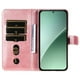 thumbnail image 4 of Funda con Cremallera para Xiaomi 15 Pro, Carcasa Cartera de Cuero PU con Soporte y Tarjetero, 4 of 6