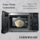 thumbnail image 5 of Microondas Farberware 0,9 pies cúbicos 900 W negro, 5 of 6
