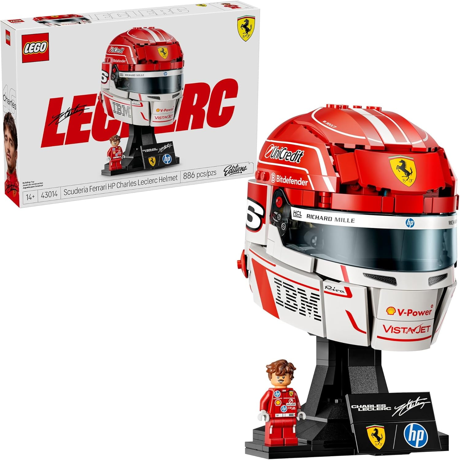 Scuderia Ferrari HP Charles Leclerc Helmet