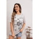 thumbnail image 3 of Polera Mujer Algodon Manga Corta Oversize Gatito 2007, 3 of 3