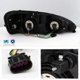 thumbnail image 2 of Faros AKKON para Pontiac Grand Prix 2004‑2008, negro, par, 2 of 5