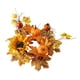 thumbnail image 3 of Corona Artificial Con Forma De Vela, Corona De Otoño Para Festivales, Salas De Estar Y Casas De Campo., 3 of 5