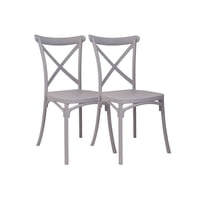 Habita2 Chile - Silla Sena Gris - 2 Unid